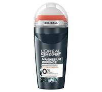 Desodorante roll-on hipoalergénico 48 horas Magnesium Defence de L'Oréal Paris Men Expert 50 ml