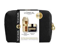 L’Oréal Paris Age Perfect Set, Sérum Reafirmante 30 ml + Crema Regeneradora SPF 30 50 ml, Péptidos y Antioxidantes para Reafirmar y Proteger Piel Madura
