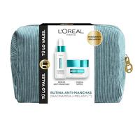 L’Oréal Paris Bright Reveal, Sérum Niacinamida 10% 30 ml + Fluido Protector SPF 50 50 ml, Rutina Antimanchas para Piel Uniforme y Luminosa