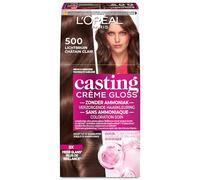 L’Oréal Paris Casting Crème Gloss 500 Café Lungo coloración del cabello Marrón - Coloración del cabello (Marrón, Café Lungo, Bélgica, 73 mm, 83 mm, 170 mm)