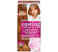 L’Oréal Paris Casting Crème Gloss 734 Honey Crumble coloración del cabello Marrón - Coloración del cabello (Marrón, Honey Crumble, Bélgica, 73 mm, 83 mm, 170 mm)