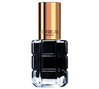 L 'Oréal Paris Color Riche, color de aceite - Esmalte para uñas enriquecido con aceites preciosos 674 Noir Noir