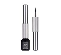 L’Oréal Paris, Delineador de Ojos Líquido Matte Signature Metalic Liner Líquido, Acabado Metálico, Trazo Preciso, Larga Duración, Resistente al Agua, Tono Platini Metal