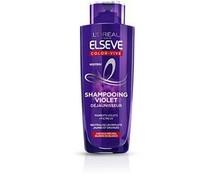 L 'Oréal Paris elsève Color-Vive Champú Violet Déjaunisseur 200 ml - juego de 4