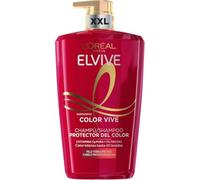 L’Oréal Paris Elvive Color Vive Champú Protector para Pelo Teñido, 1L | Vitamina Cg Pura y Filtros UV, Protege y Nutre el Cabello Teñido, Ayuda a Prolongar la Intensidad del Color, Color Vive