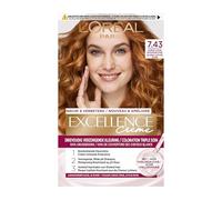 L’Oréal Paris Excellence Crème 7.43 coloración del cabello Rojo - Coloración del cabello (Rojo, blond cuivré doré, Bélgica, 63 mm, 100 mm, 163 mm)