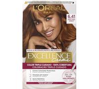 L´ORÉAL PARIS Excellence Creme Tinte Permanente - Tono 6.41 Avellana