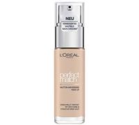 L 'Oréal Paris Foundation Perfect Match, maquillaje líquido, cobertura e hidratación para una tez natural - 1R / 1C Rose Ivory, 30 ml