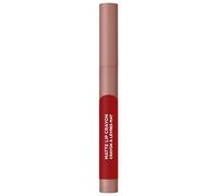 L'Oreal Paris Make-up Designer - Pintalabios Matte Crayón 111 A Little Chili permanente, rojo frambuesa - 22 ml