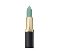 L’Oréal Paris LMU RAL CRMatteNu 909 Amulet barra de labios Verde Mate 4,54 g - Barras de labios (Verde, Amulet, 1 Colores, Hidratante, Mujeres, #B2a99f)