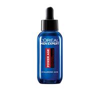 L’Oréal Paris men expert L'Oréal Men's Serum, suero de ácido hialurónico para pieles envejecidas, secas y apagadas, Men Expert Power Age, 30 ml