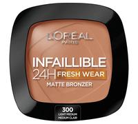 L’Oréal Paris - Paris Infalible 24H Polvos Bronceadores Mate Larga Duración Polvos bronceadores 9 g 300, Light Medium