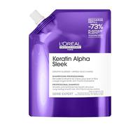 L'Oréal Professionnel Keratin Alpha Sleek El champú profesional remodela el cabello Queratina 500mL Recarga