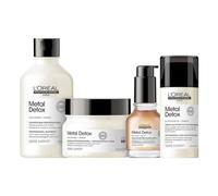 L’Oréal Professionnel Rutina Metal Detox, para Cabello Dañado o Teñido, Color más Duradero y Brillante, Evita la Rotura, Serie Expert