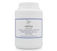 L-Ornitina Pura en Polvo 1 kg Power Natural Life | Aminoácido de Alta Pureza para Recuperación Muscular y Rendimiento Deportivo | Vegano, Sin Gluten y No-GMO