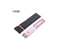 (L-Oro Rosa) Supporto universale antiscivolo per laptop da 11-17 pollici, supporto di raffreddamento