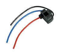 L & P Car Design 1 casquillo H4 portalamparas coche, casquillo P43t, ángulo de 90 grados, con cable para lámparas, bombillas incandescentes