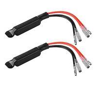 L & P Car Design B549-2 - 2 resistencias de potencia para SMD LED mini intermitentes para una frecuencia de parpadeo adecuada 10 W, 10 W, 17 ohm, 12 V