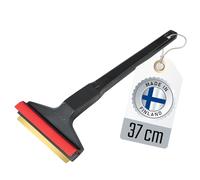 L&P Car Design GmbH A055 Auto Rasqueta Murska Azul Rasqueta de Hielo 370 mm Hoja de latón Rasqueta Largo Grande Original de Finlandia Top Calidad 90 mm para Front Van Transporter SUV