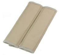 L&P Car Design GmbH L & P A092 2 unidades Protector de cinturón en beige Cinturón acolchado en 100% Piel Beige