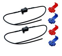 L&P Car Design GmbH LP B547-2 - Pack de 2 resistencias de carga - Para LED T10 5 W W5W C5W H6W bax9s CanBus - Para instalacion sin aviso de fallo luz de posicion matricula e intermitentes - 10W 39R