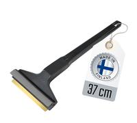 L & P Car Design L&P A055 Rascador de Hielo Murska de 370 mm Hoja de latón Largo Grande Original de Finlandia 90 mm para Furgonetas Furgonetas SUV (L&P A055 Color Negro y Gris)