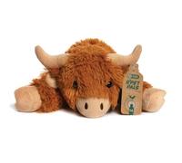L & P Home & Gifts Reciclado Pet Pals Laying Highland Cow