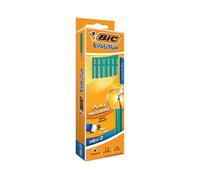 L piz BIC Ecolutions Evolution 655HB con borrador (paquete de 12) Verde