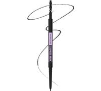 L piz de cejas Maybelline Express Brow Ultra Slim con punta de precisi n y cepillo para cejas definido, color negro, 1 unidad