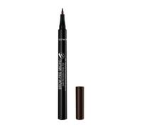 L piz de cejas Rimmel London Brow This Way, altamente pigmentado, de larga duraci n, f cil de aplicar, 004 Marr n oscuro, 0,03 oz