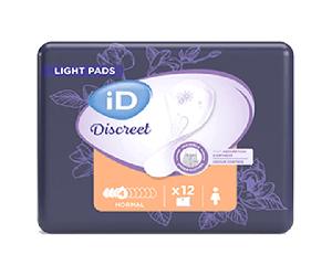 L&R iD Light Protección Anatómica para Pérdidas - Normal 3 Gotas 28 x 10cm - 12 Unidades