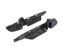 L+R - Soporte de guía de parachoques delantero para serie 5 E60 E61 525i para 530i, soporte de bloqueo de cubierta de plástico, no requiere cortes ni perforaciones