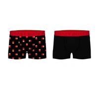 L set de 2 boxers crazy boxer para hombre en algodón french fries
