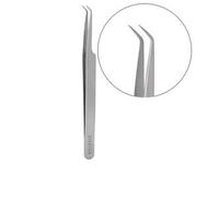 Pinzas para pestañas tipo L Nanolash - pinzas para extensiones de pestañas profesionales, pinzas para pestañas postizas