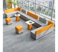 L-Shaped Modular Reception Sofa Set, Innovative Office Sofa For Relaxed Settings,for Office Waiting Area & Client Lounge(J)