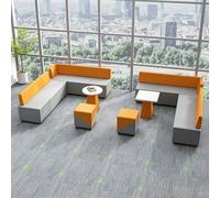 L-Shaped Modular Reception Sofa Set, Innovative Office Sofa For Relaxed Settings,for Office Waiting Area & Client Lounge(I)