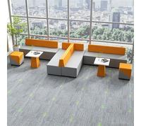 L-Shaped Modular Reception Sofa Set, Innovative Office Sofa For Relaxed Settings,for Office Waiting Area & Client Lounge(E)