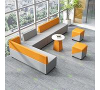 L-Shaped Modular Reception Sofa Set, Innovative Office Sofa For Relaxed Settings,for Office Waiting Area & Client Lounge(B)