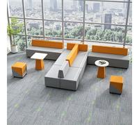 L-Shaped Modular Reception Sofa Set, Innovative Office Sofa For Relaxed Settings,for Office Waiting Area & Client Lounge(H)