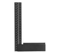 L Square Ruler, Aluminum Alloy Right Angle Rulers Carpenter Squares Right Angle Measuring Tool Metal Ruler Right Angle Ruler for Machinist Engineers