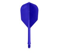 L-style BarFlight 2BA - Vuelo de dardos con eje integrado, forma L3, 26 mm (260), color azul, 1 juego (3 vuelos)