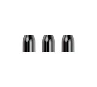 L.Style Copas New Champagne Ring Negro Premium 3 Unidades