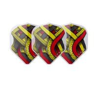 L-Style EZ L1 Mike de Decker Type A White Belgium - Plumas para dardos