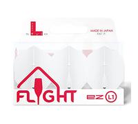 L-Style - L-Flights - EZ - Vuelos de dardos estándar (blanco)