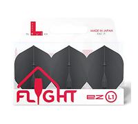 L-Style - L-Flights - EZ - Vuelos estándar para dardos (negro)