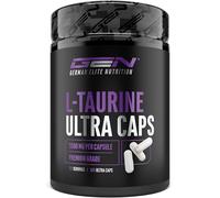L-Taurina Ultra Caps - 365 cápsulas - Dosis extra alta con 1500 mg por cápsula - Aminoácido taurina con un 99% de pureza - Sin aditivos indeseables