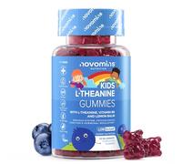 L Teanina para Niños 50 mg | 30 Gominolas | Vitamina B6 y Melisa | Novomins