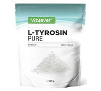 L-Tirosina - 500 g polvo - 333 porciones - Aminoácido puro de fermentación vegetal - Vegano