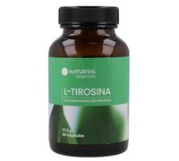 L-Tirosina 500 mg | 60 cápsulas | Naturitas Essentials | Aminoácido para apoyo metabólico y energía diaria | l tirosina suplemento vegano sin gluten