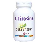 L-tirosina 500 mg 60 cápsulas Suravitasan - suplemento alimenticio en cápsulas